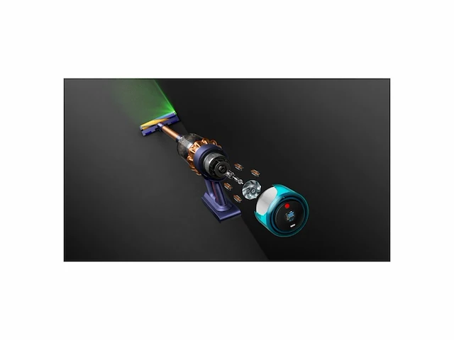 Dyson gen5 detect absolute steelstofzuiger pruisisch blauw/helder koper - afbeelding 2 van  6
