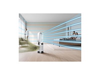 Dyson purifier cool gen1 tp10 luchtreiniger ventilator hepa filter zilver/wit - afbeelding 4 van  4