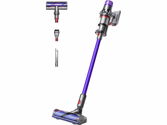 Dyson v11 advanced stofzuiger steelstofzuiger paars 185 air watts hepa verbeterde accuduur - afbeelding 1 van  5