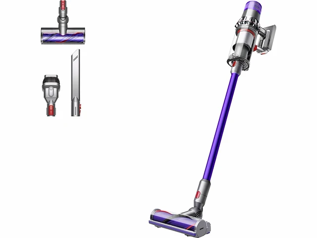 Dyson v11 advanced stofzuiger steelstofzuiger paars 185 air watts hepa verbeterde accuduur - afbeelding 3 van  5