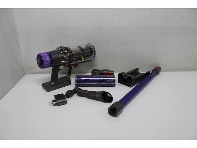 Dyson v11 advanced stofzuiger steelstofzuiger paars 185 air watts hepa verbeterde accuduur - afbeelding 4 van  5