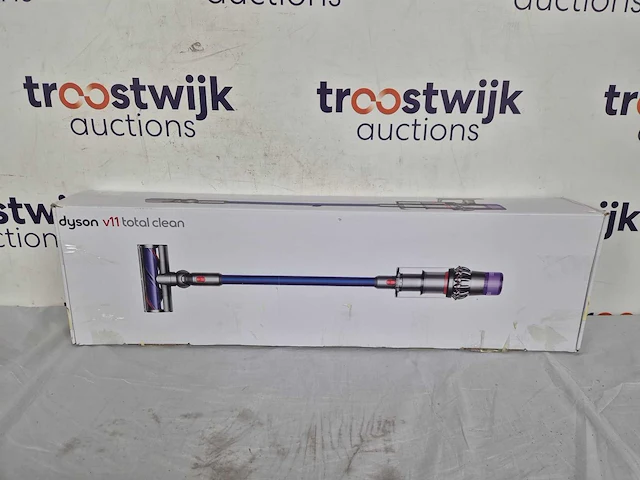 Dyson v11 total clean zakloos 0,76 l blauw - afbeelding 2 van  2