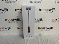 Dyson v12 detect slim absolute - steelstofzuiger - nikkel/geel - 150 air watts - hepa - lichtgewicht - afbeelding 2 van  2