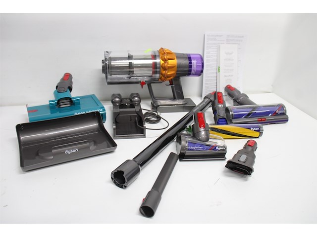 Dyson v15s detect submarine steelstofzuiger met dweilfunctie 230 air watts nikkel/geel - afbeelding 4 van  4