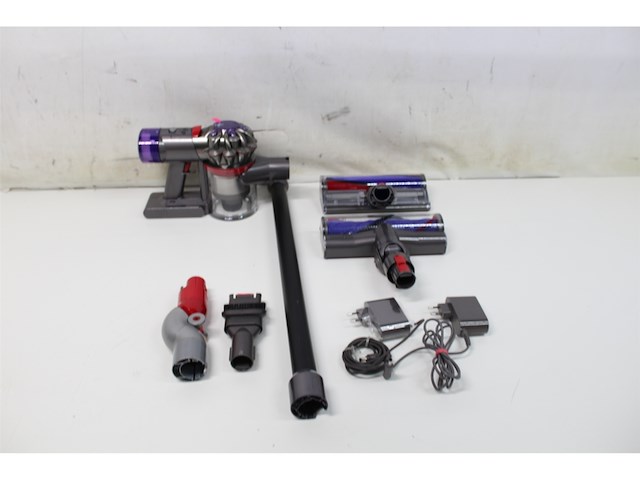 Dyson v8 absolute draadloze steelstofzuiger zilver/geel - afbeelding 5 van  6