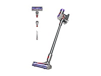 Dyson v8 advanced steelstofzuiger 130 air watts hepa zilver - afbeelding 1 van  5