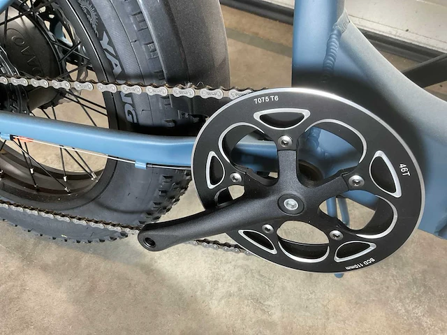 Dyu vouwfiets elektrische fiets - afbeelding 2 van  13