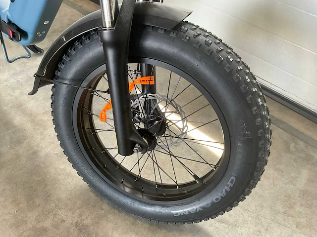 Dyu vouwfiets elektrische fiets - afbeelding 5 van  13