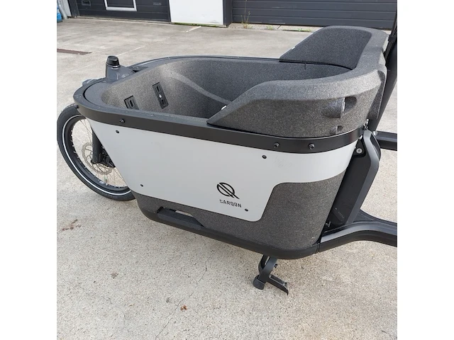 E-bakfiets, carqon, carqon cruise unisex, zwart - afbeelding 8 van  28