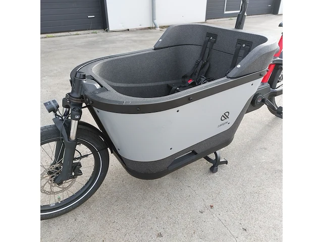 E-bakfiets, carqon, carqon cruise unisex, zwart - afbeelding 9 van  28