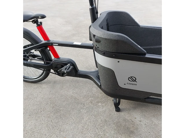 E-bakfiets, carqon, carqon cruise unisex, zwart - afbeelding 16 van  28