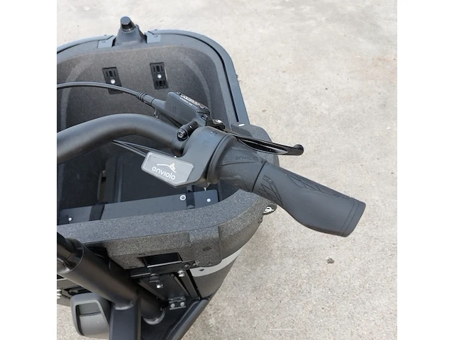 E-bakfiets, carqon, carqon cruise unisex, zwart - afbeelding 19 van  28