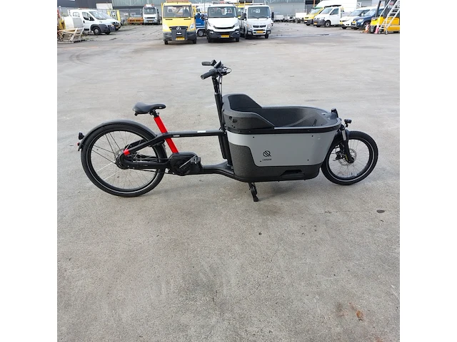 E-bakfiets, carqon, carqon cruise unisex, zwart - afbeelding 25 van  28