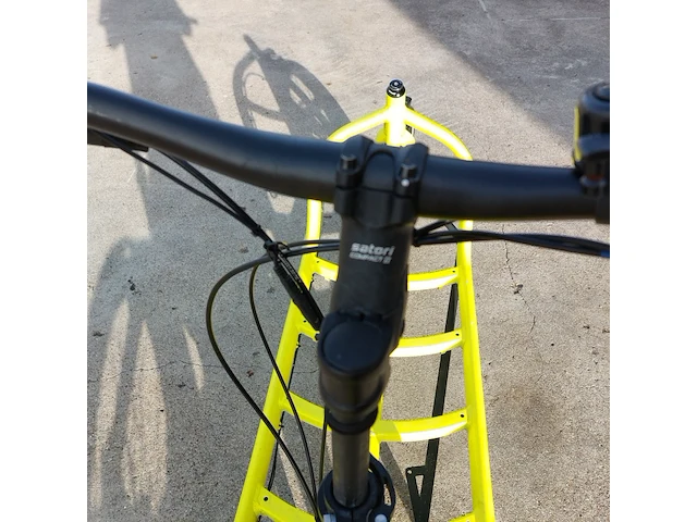 E-bakfiets, kettler, triobike cargo, fluorescerend geel - afbeelding 15 van  24