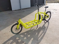 E-bakfiets, kettler, triobike cargo, fluorescerend geel - afbeelding 12 van  24