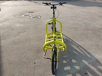 E-bakfiets, kettler, triobike cargo, fluorescerend geel - afbeelding 18 van  24