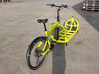 E-bakfiets, kettler, triobike cargo, fluorescerend geel - afbeelding 22 van  24