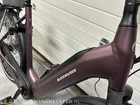 E-bike - elektrische fiets batavus, finez e-go power, sangria-mat, bouwjaar 2022 - afbeelding 2 van  3