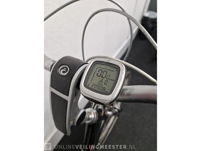 E-bike batavus, zilver-blauw - afbeelding 7 van  8