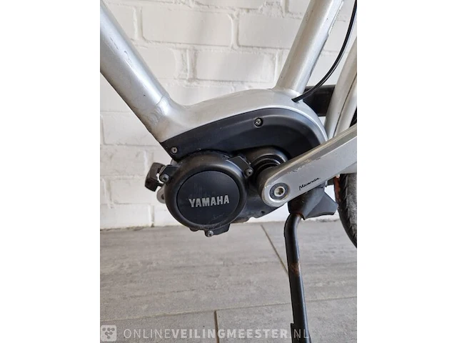 E-bike batavus, zilver - afbeelding 4 van  14