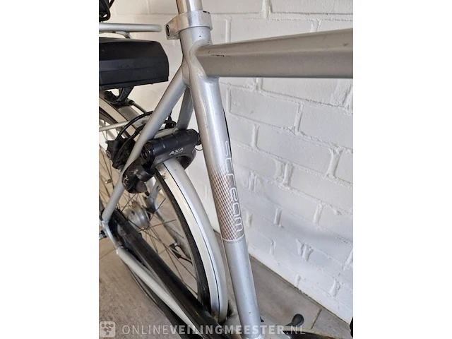 E-bike batavus, zilver - afbeelding 9 van  14