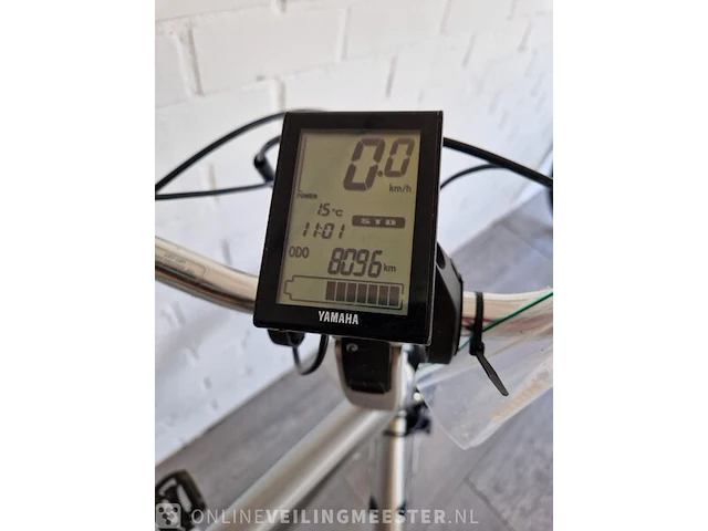 E-bike batavus, zilver - afbeelding 13 van  14