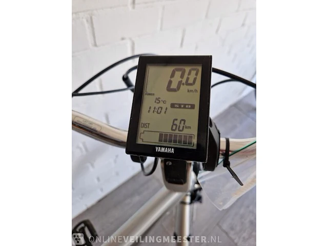 E-bike batavus, zilver - afbeelding 14 van  14