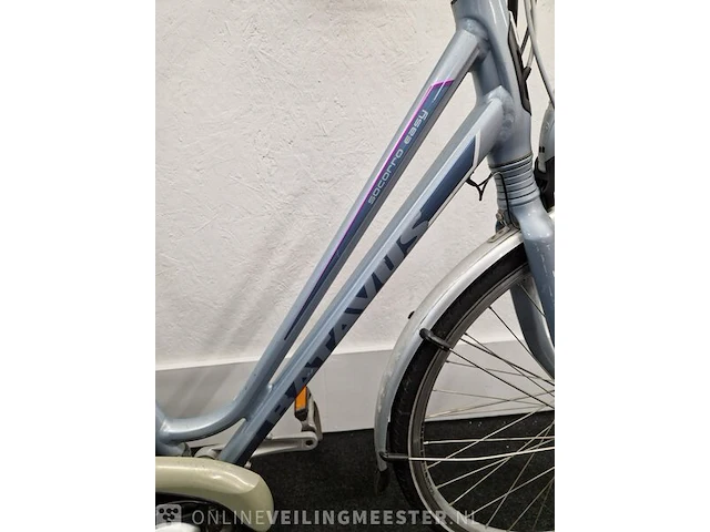 E-bike batavus, zilver - afbeelding 3 van  8