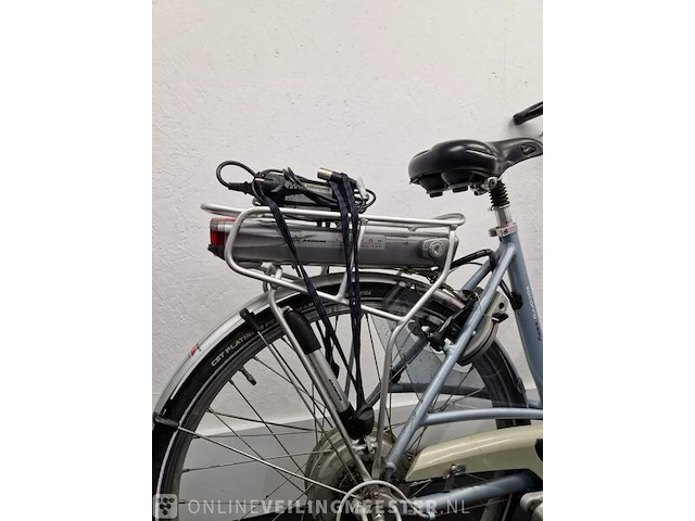 E-bike batavus, zilver - afbeelding 5 van  8