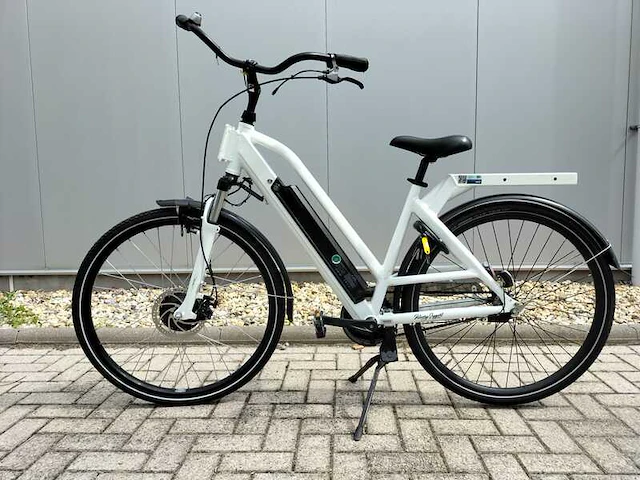 E-bike bezorg fiets, delivery support, wit, 2022 - afbeelding 1 van  4