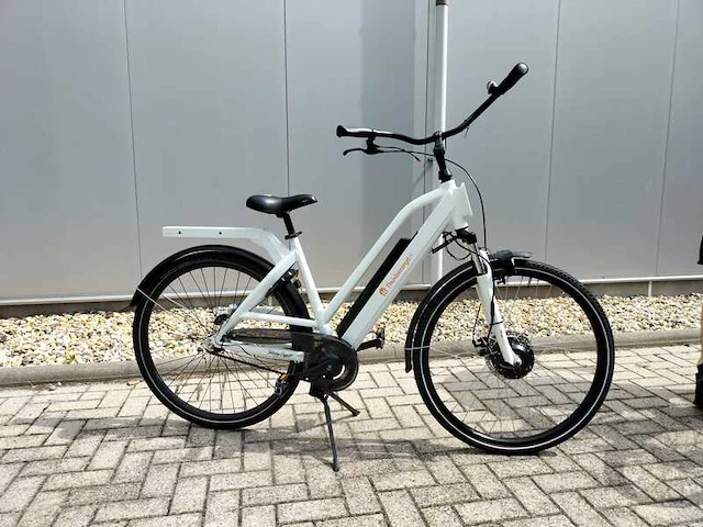 E-bike bezorg fiets, delivery support, wit, 2022 - afbeelding 4 van  4