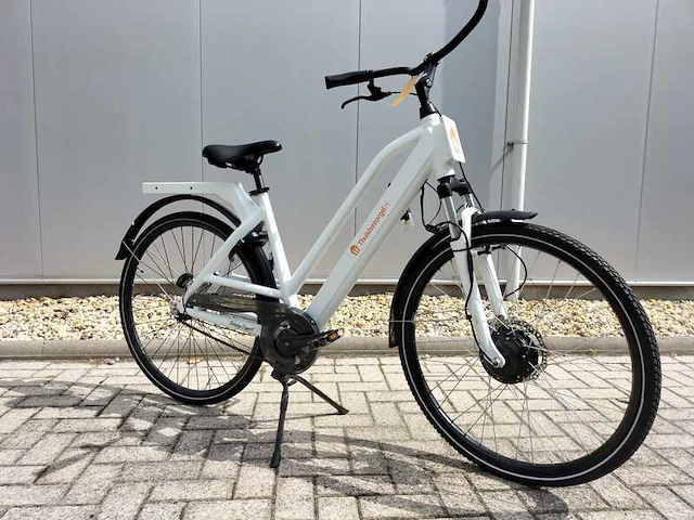 E-bike bezorg fiets, delivery support, wit, 2022 - afbeelding 1 van  4