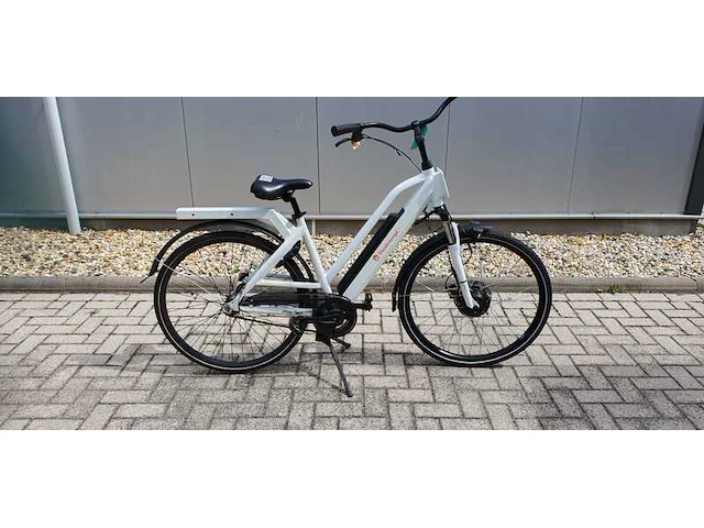 E-bike bezorg fiets, delivery support, wit, 2022 - afbeelding 2 van  4