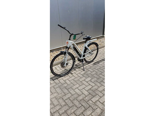 E-bike bezorg fiets, delivery support, wit, 2022 - afbeelding 1 van  4