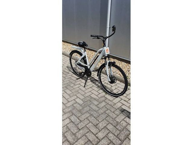 E-bike bezorg fiets, delivery support, wit, 2022 - afbeelding 3 van  4