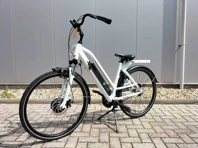 E-bike bezorg fiets, delivery support, wit, 2022 - afbeelding 1 van  4