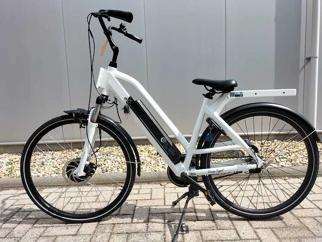 E-bike bezorg fiets, delivery support, wit, 2022 - afbeelding 2 van  4