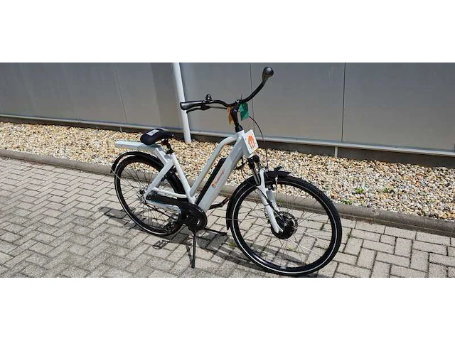 E-bike bezorg fiets, delivery support, wit, 2022 - afbeelding 3 van  4