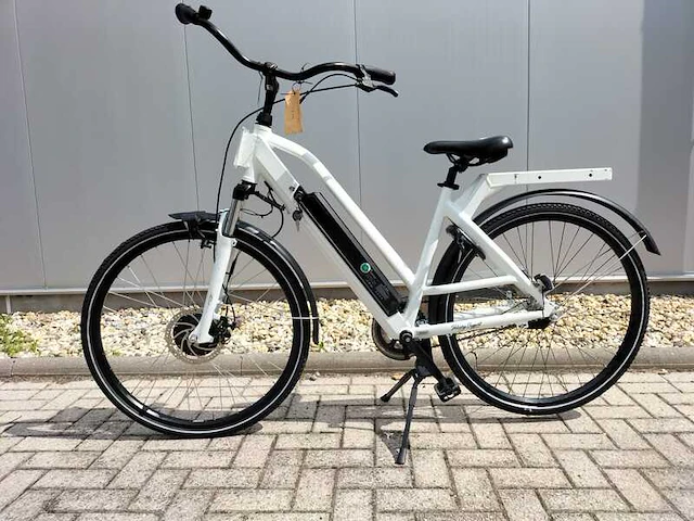 E-bike bezorg fiets, delivery support, wit, 2022 - afbeelding 1 van  4