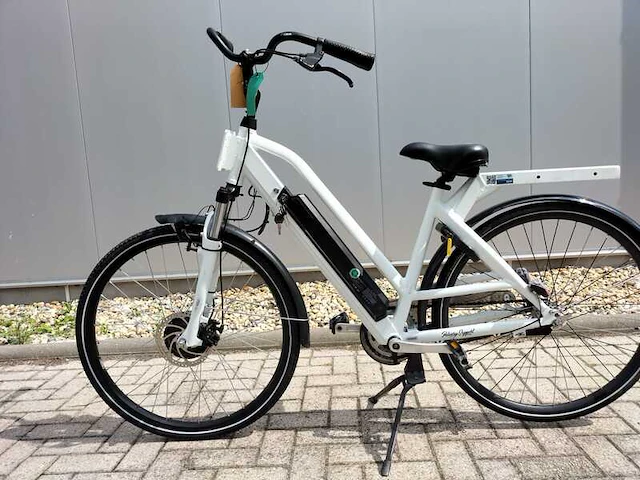 E-bike bezorg fiets, delivery support, wit, 2022 - afbeelding 1 van  4