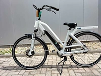 E-bike bezorg fiets, delivery support, wit, 2022 - afbeelding 1 van  4