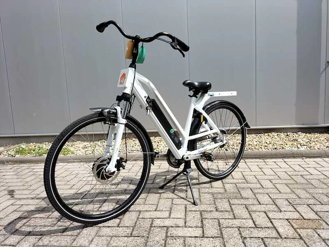 E-bike bezorg fiets, delivery support, wit, 2022 - afbeelding 2 van  4