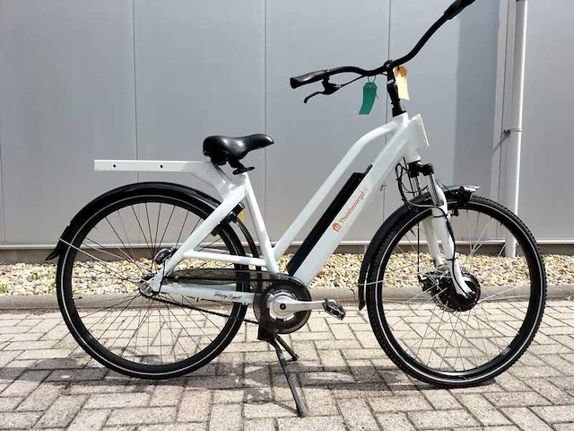 E-bike bezorg fiets, delivery support, wit, 2022 - afbeelding 4 van  4