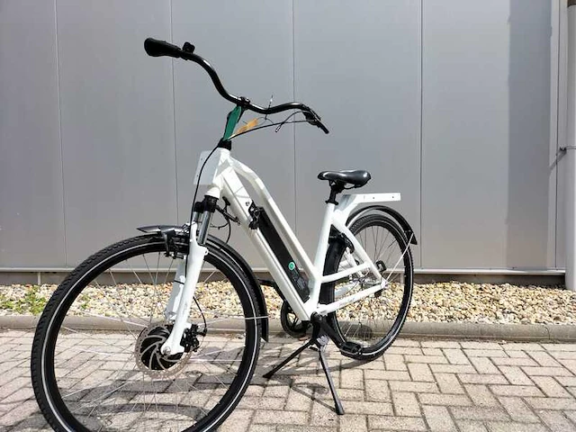 E-bike bezorg fiets, delivery support, wit, 2022 - afbeelding 2 van  4