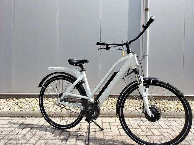 E-bike bezorg fiets, delivery support, wit, 2022 - afbeelding 3 van  4