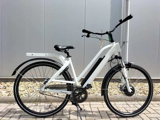 E-bike bezorg fiets, delivery support, wit, 2022 - afbeelding 4 van  4