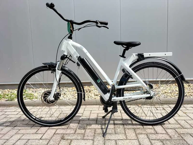 E-bike bezorg fiets, delivery support, wit, 2022 - afbeelding 1 van  4