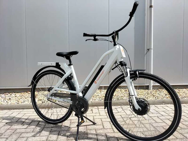 E-bike bezorg fiets, delivery support, wit, 2022 - afbeelding 3 van  4