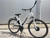 E-bike bezorg fiets, delivery support, wit, 2022 - afbeelding 3 van  4