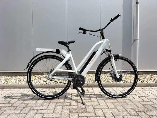 E-bike bezorg fiets, delivery support, wit, 2022 - afbeelding 4 van  4